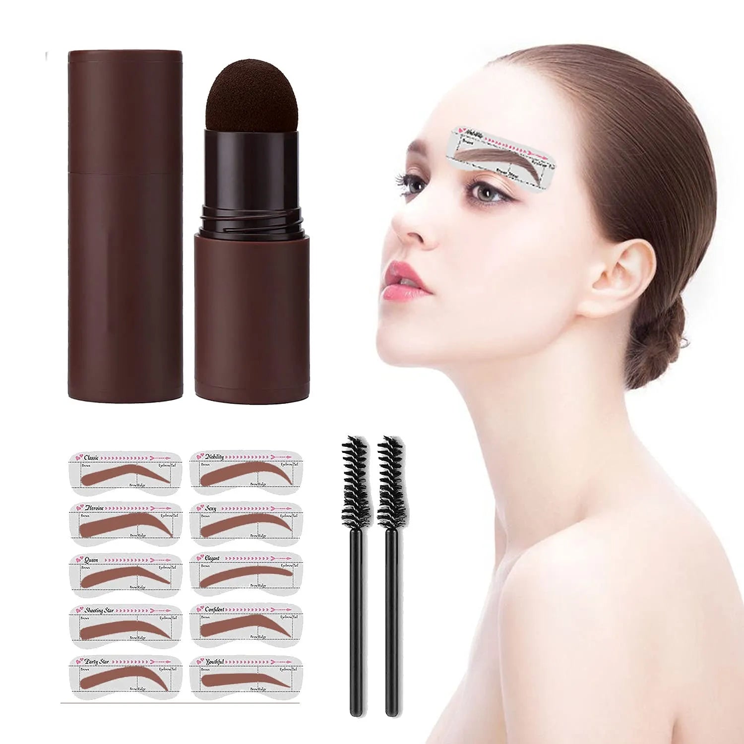 3 In 1 Eyebrow & Hairline Contour Waterproof shape