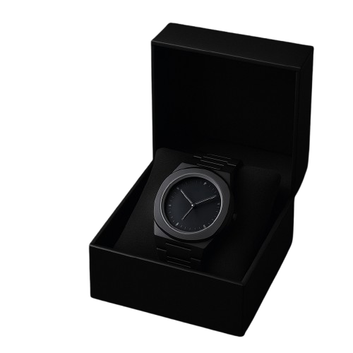 Black Arabic Aura Watch