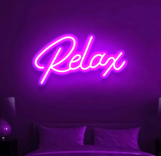 Relax Neon Sign