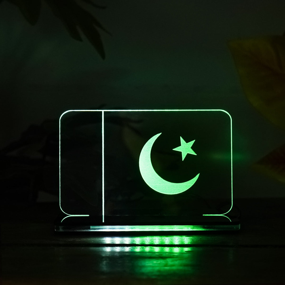 3D LED Acrylic Lamp - Pakistan Flag