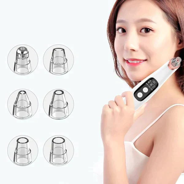 6 In 1 Imported Original Rechargeable Blackhead Remover Suction Machine