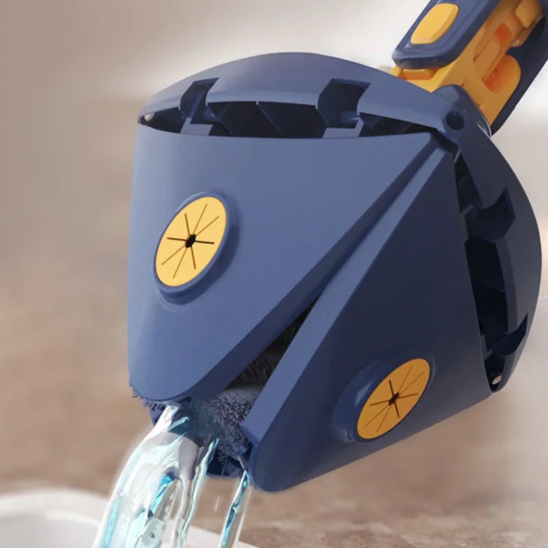 360 Rotatable Self-Wrenching Triangle Mop