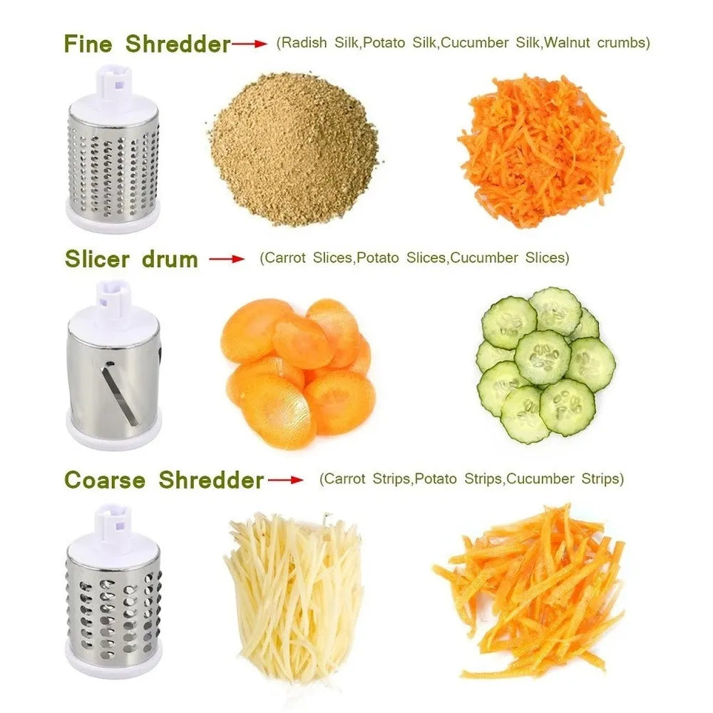 3 In 1 Manual Vegetable Slicer