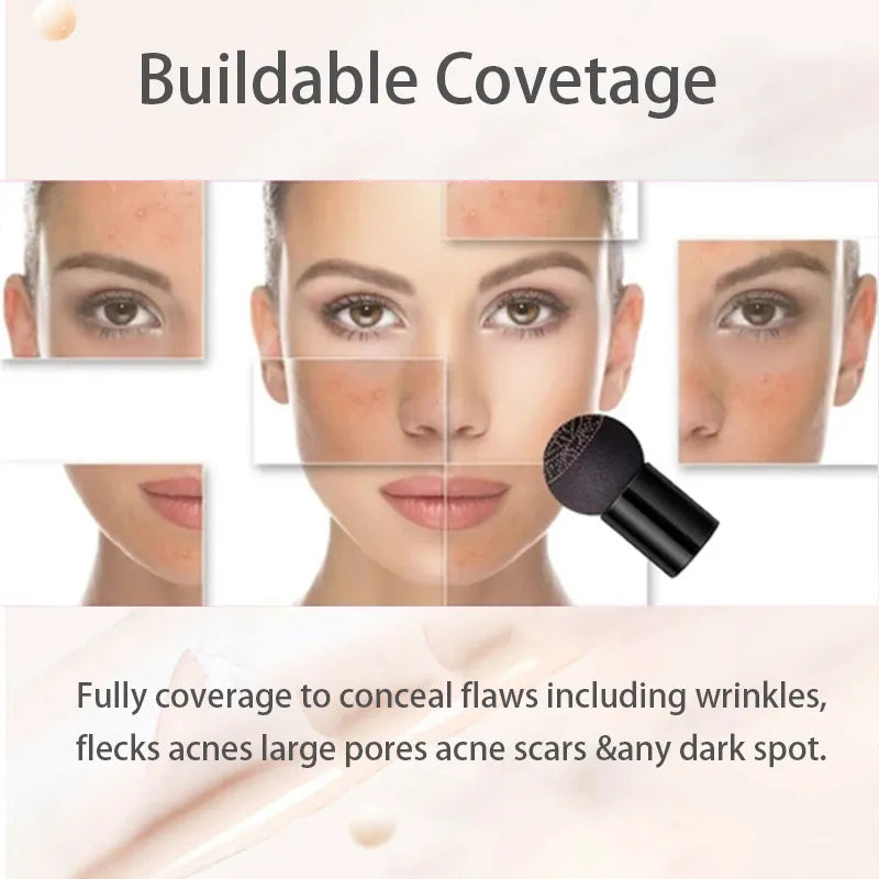 Sunisa Foundation Base Waterproof Mushroom Head Air Cushion Bb Cream