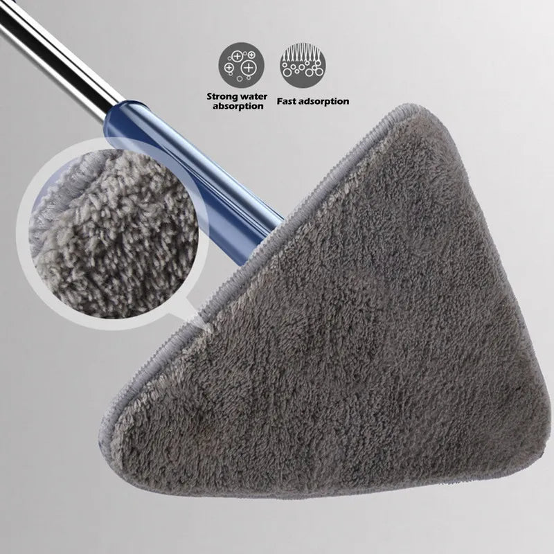 360 Rotatable Self-Wrenching Triangle Mop