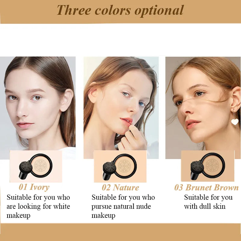 Sunisa Foundation Base Waterproof Mushroom Head Air Cushion Bb Cream