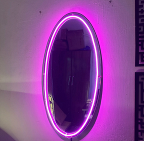 Neon Selfie Acrylic mirror for Room Walls