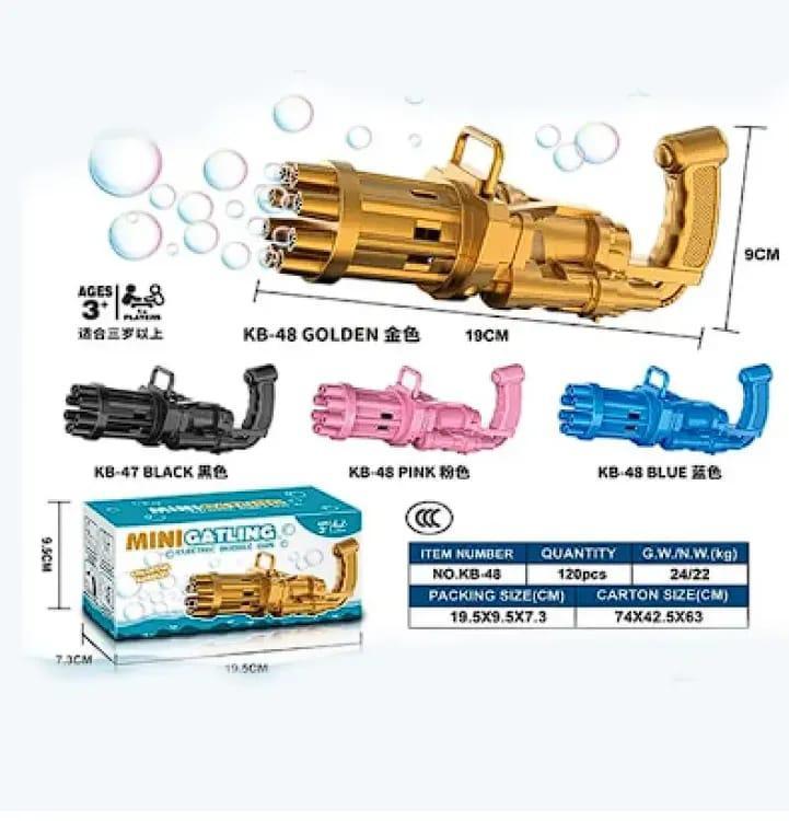 Professional grade Bubble Gun Machine for Kids - Perfect for Making Massive Bubbles!